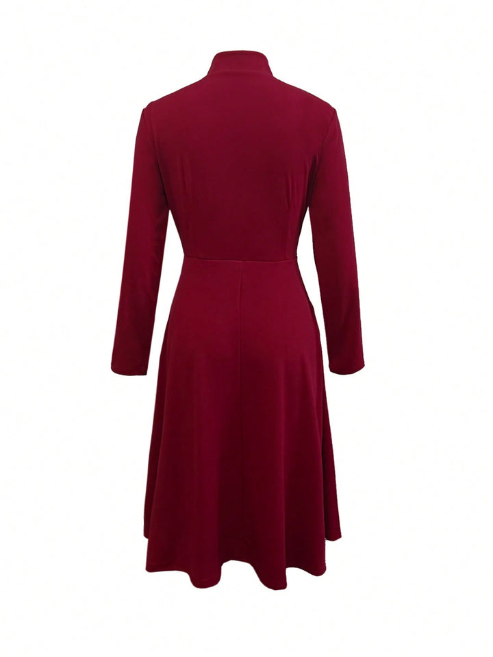 Rochie midi SHEIN, roșu