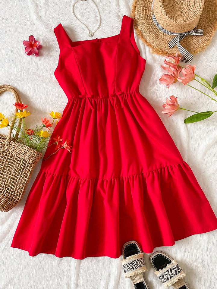 SHEIN Dress, red