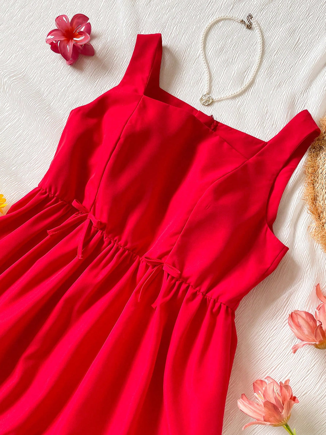 SHEIN Dress, red