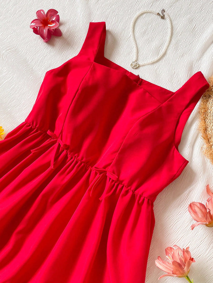 SHEIN Dress, red