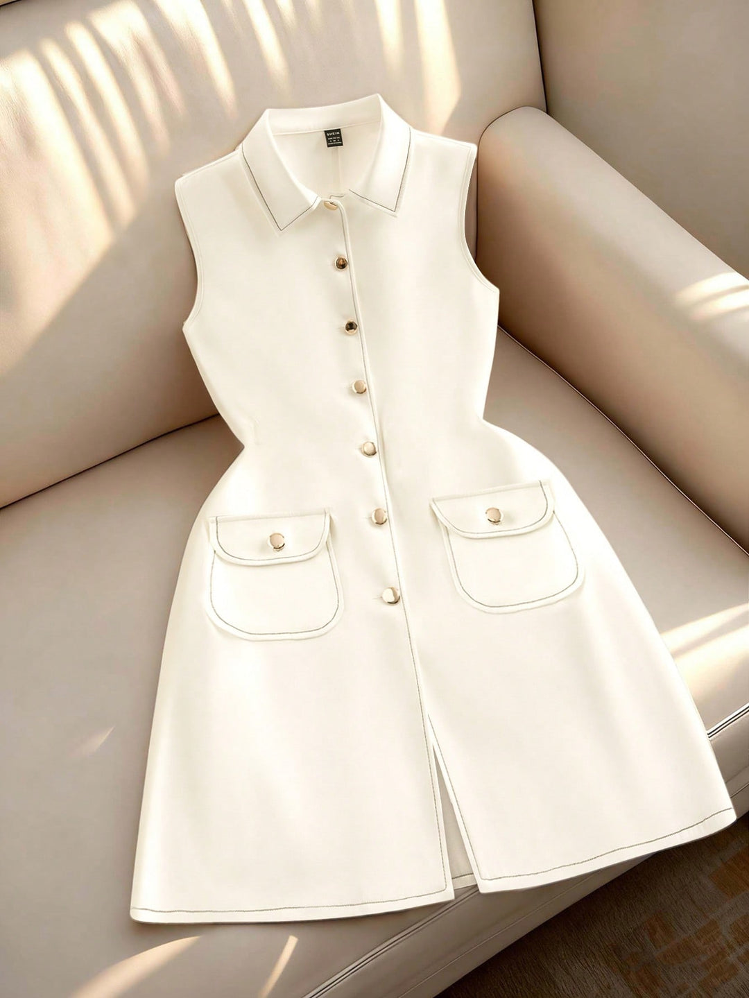 SHEIN mini ruha, fehér