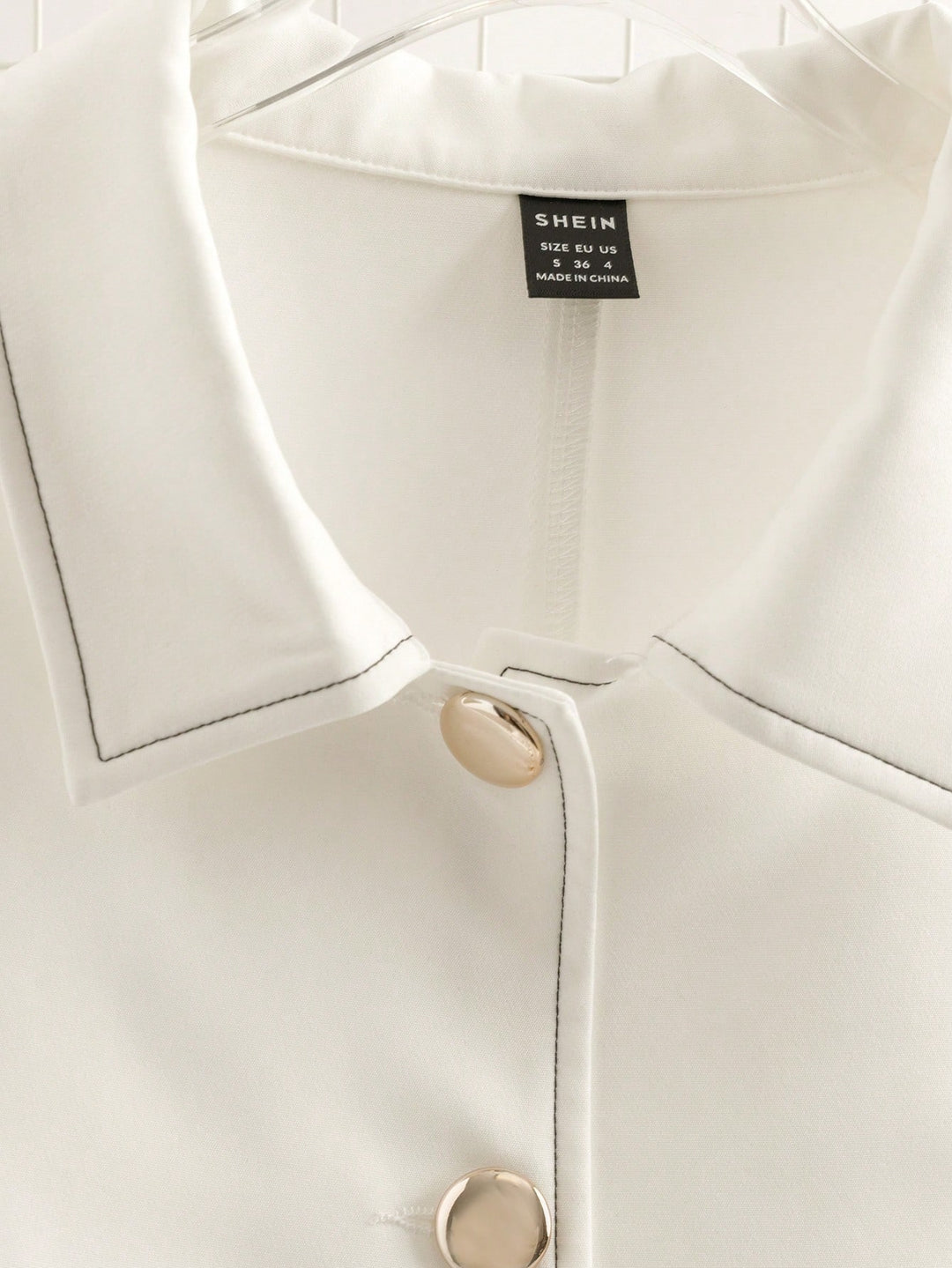 SHEIN mini ruha, fehér