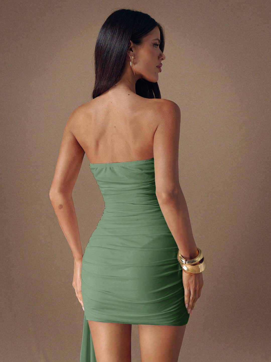 Rochie mini SHEIN, verde