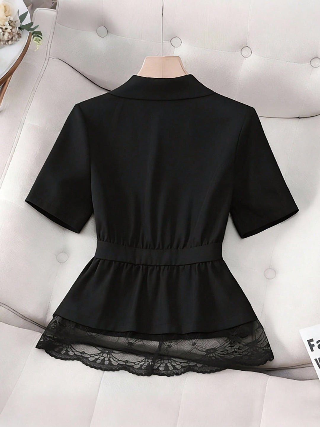 Sacou SHEIN, negru