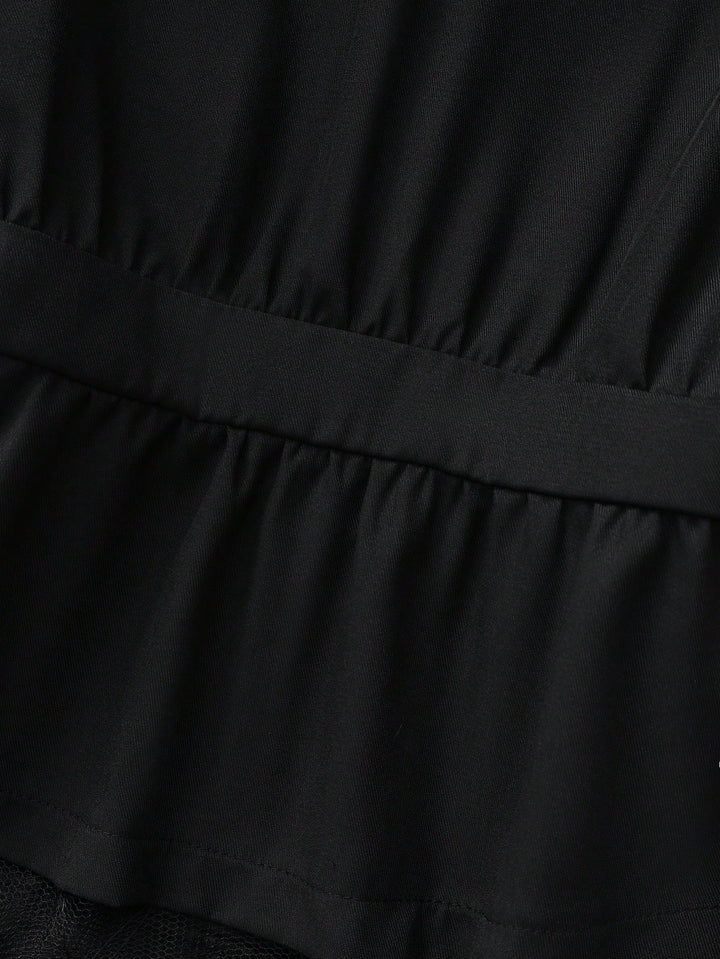 Sacou SHEIN, negru