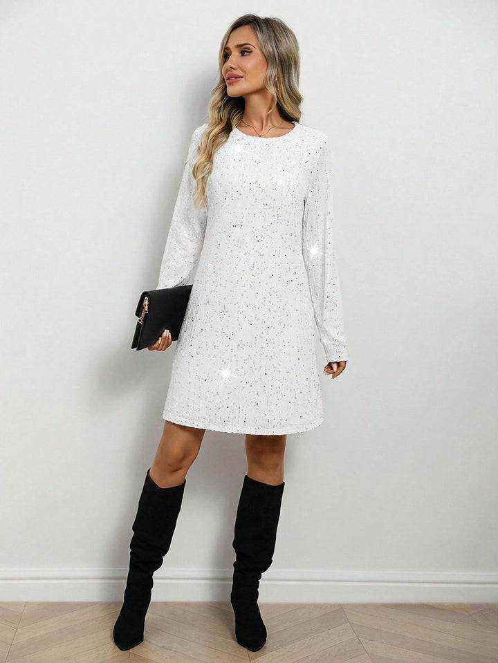 Rochie scurtă SHEIN, alb