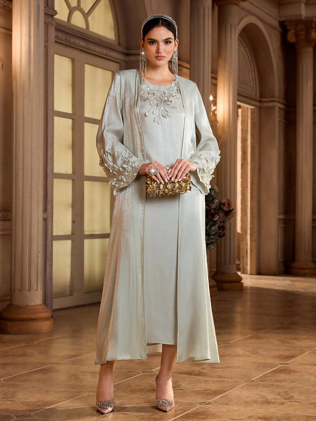 Rochie SHEIN, verde