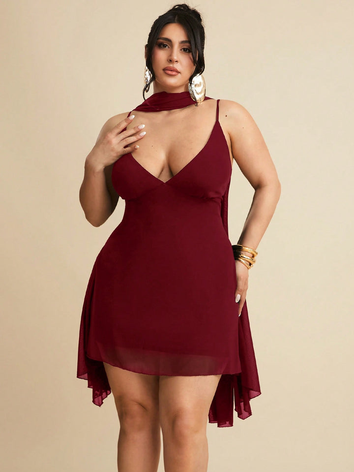 Rochie SHEIN, vișiniu