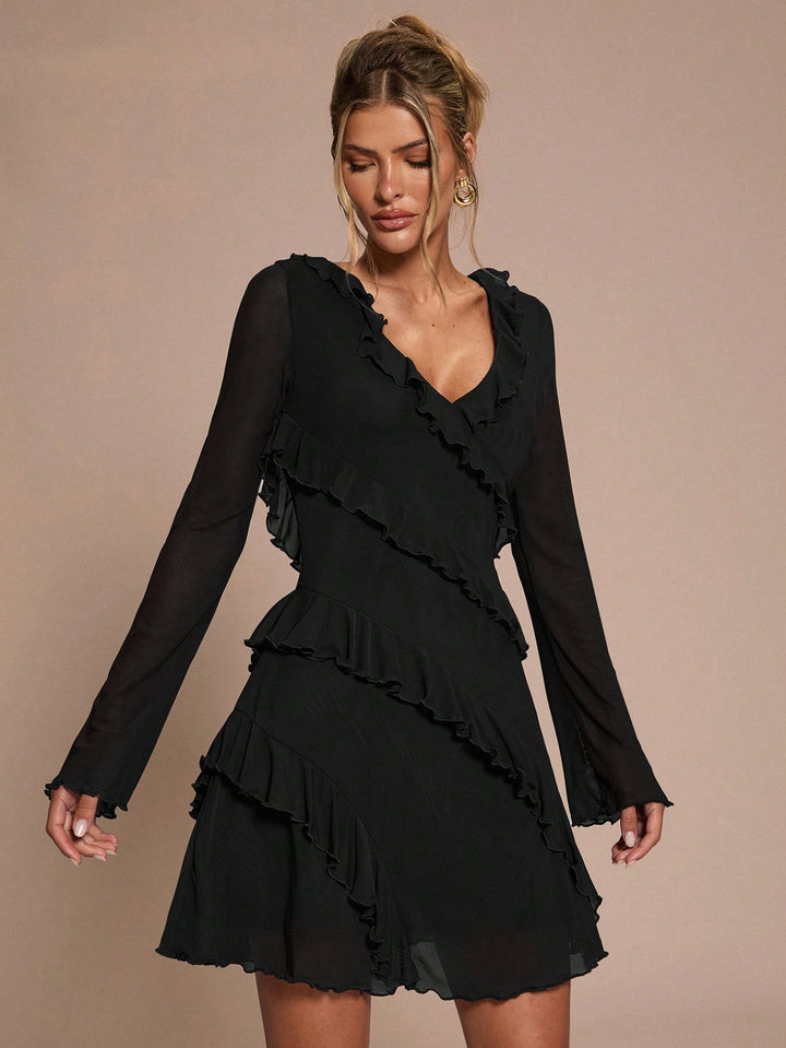 Rochie mini SHEIN, negru