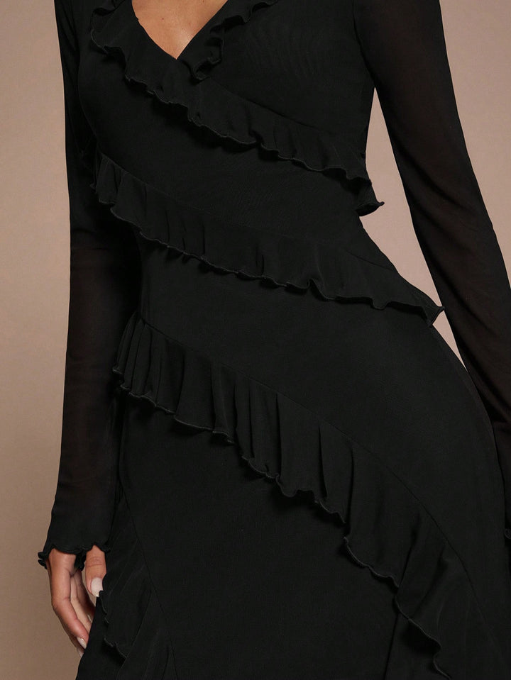 Rochie mini SHEIN, negru