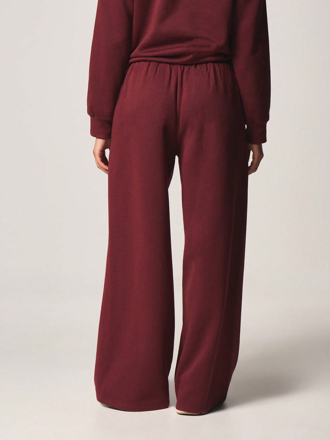 Pantaloni SHEIN, vișiniu