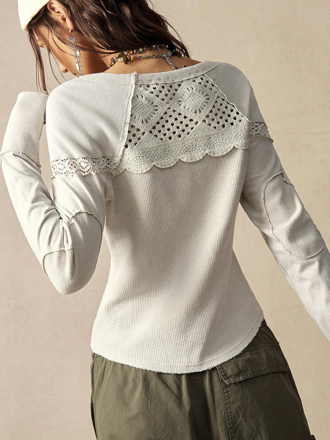 Tricou SHEIN, bej