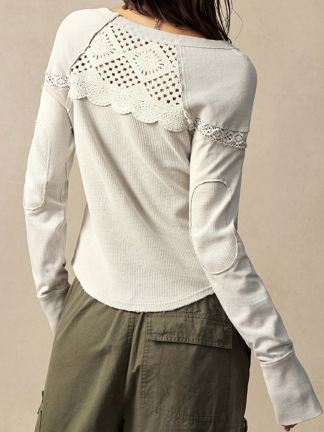 Tricou SHEIN, bej