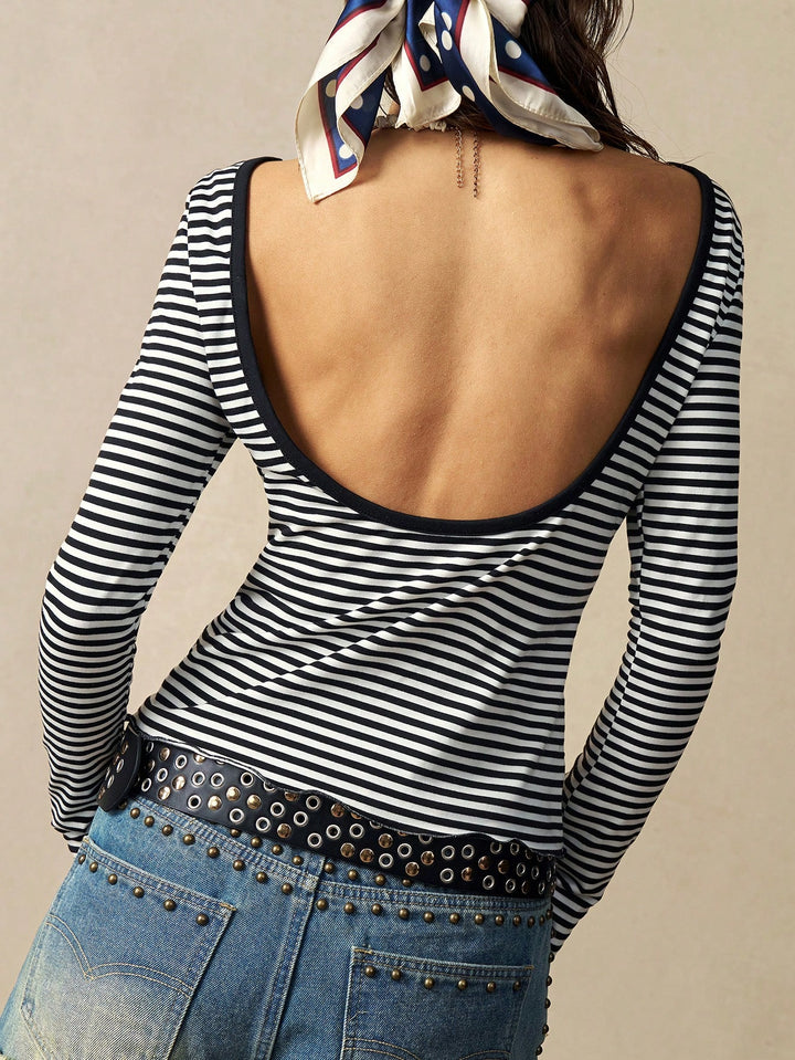 SHEIN Blúz, fekete