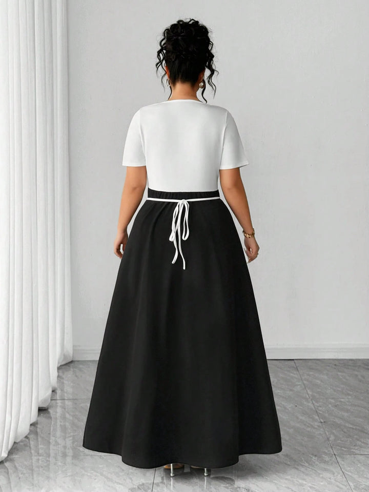 Rochie maxi SHEIN, mix culori