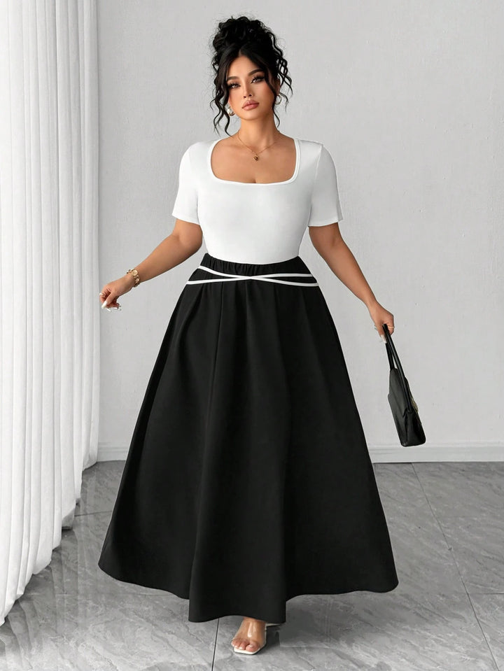 Rochie maxi SHEIN, mix culori