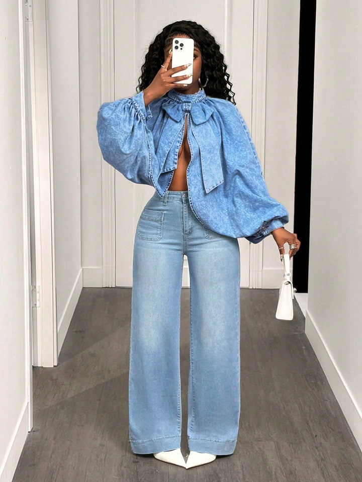 Top SHEIN, albastru