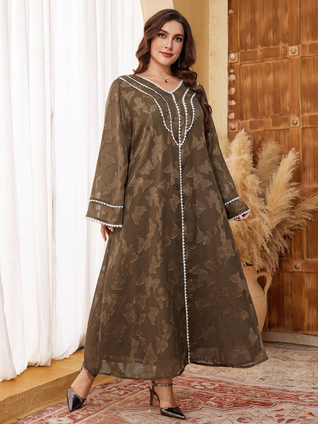 Rochie SHEIN, maro