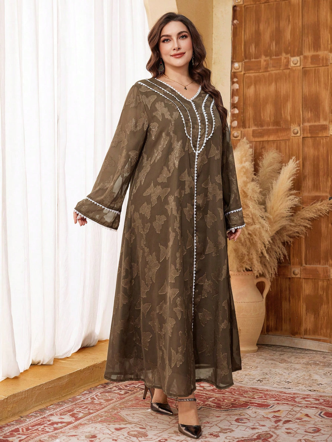 Rochie SHEIN, maro