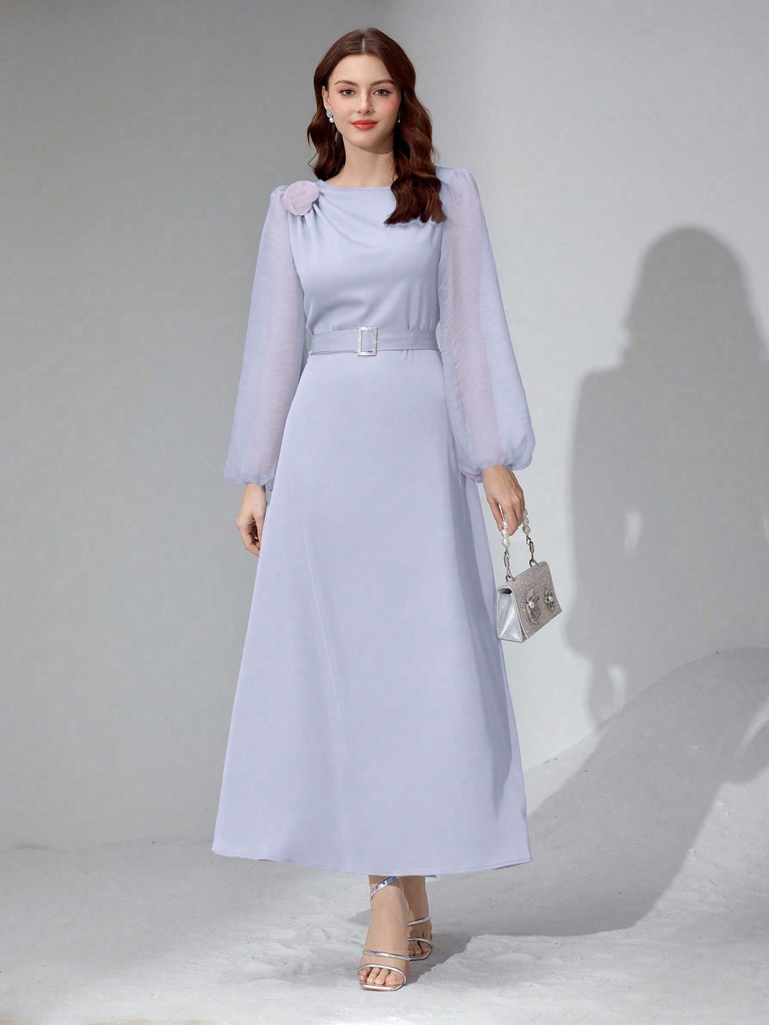 Rochie maxi SHEIN, mov