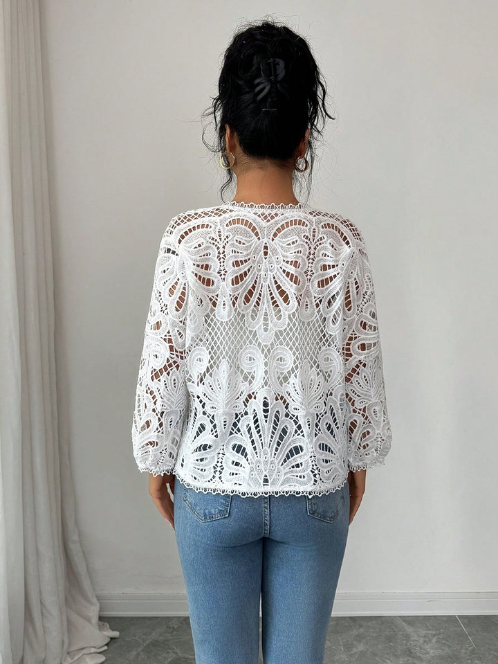 SHEIN Jacket, White