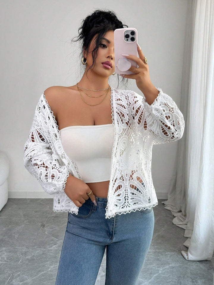 SHEIN Jacket, White