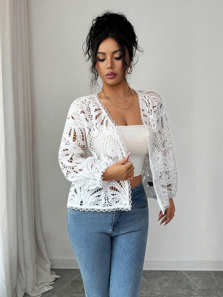 SHEIN Jacket, White