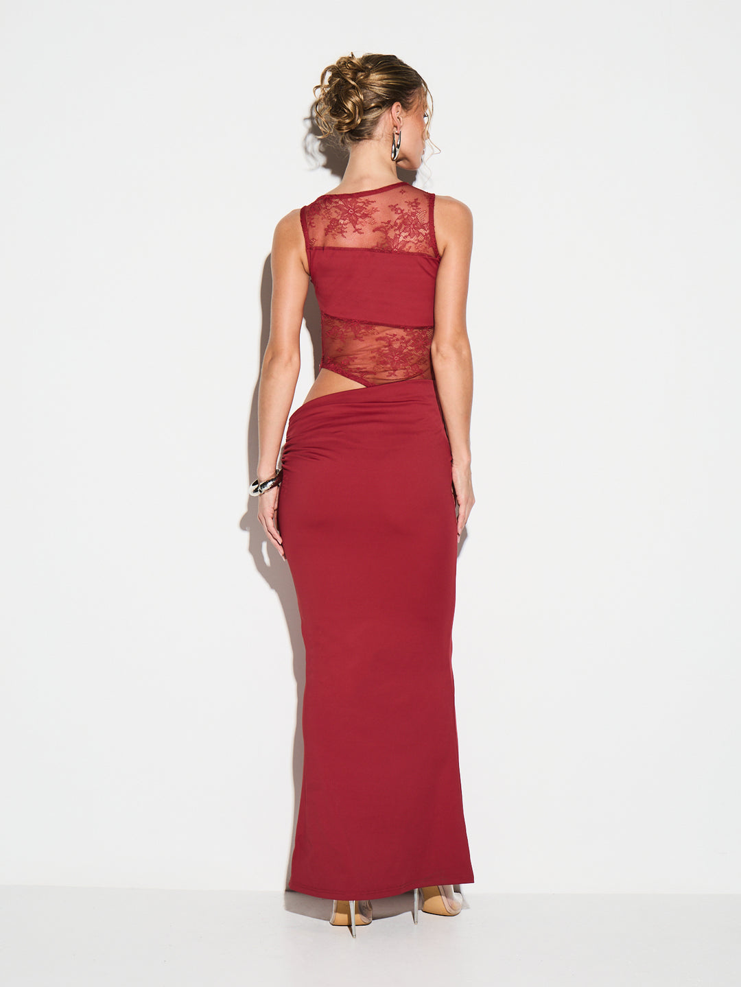 Rochie maxi SHEIN, roșu