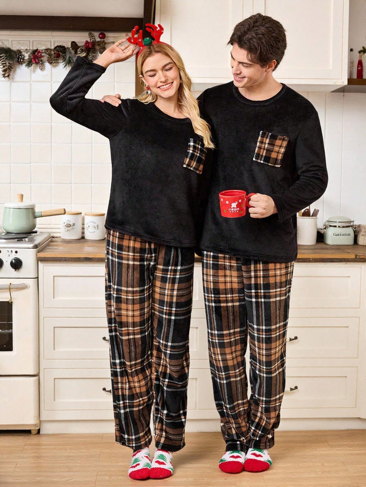 Pijamale SHEIN, negru