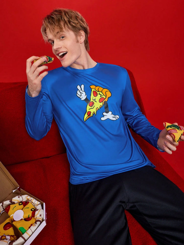 SHEIN pizsama felső, kék