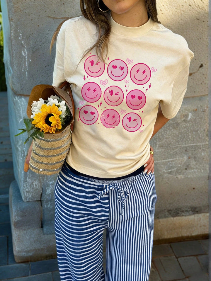 Tricou SHEIN, bej