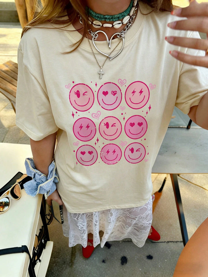 Tricou SHEIN, bej
