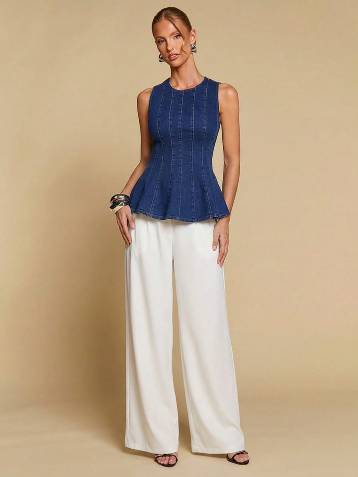 Top SHEIN, albastru