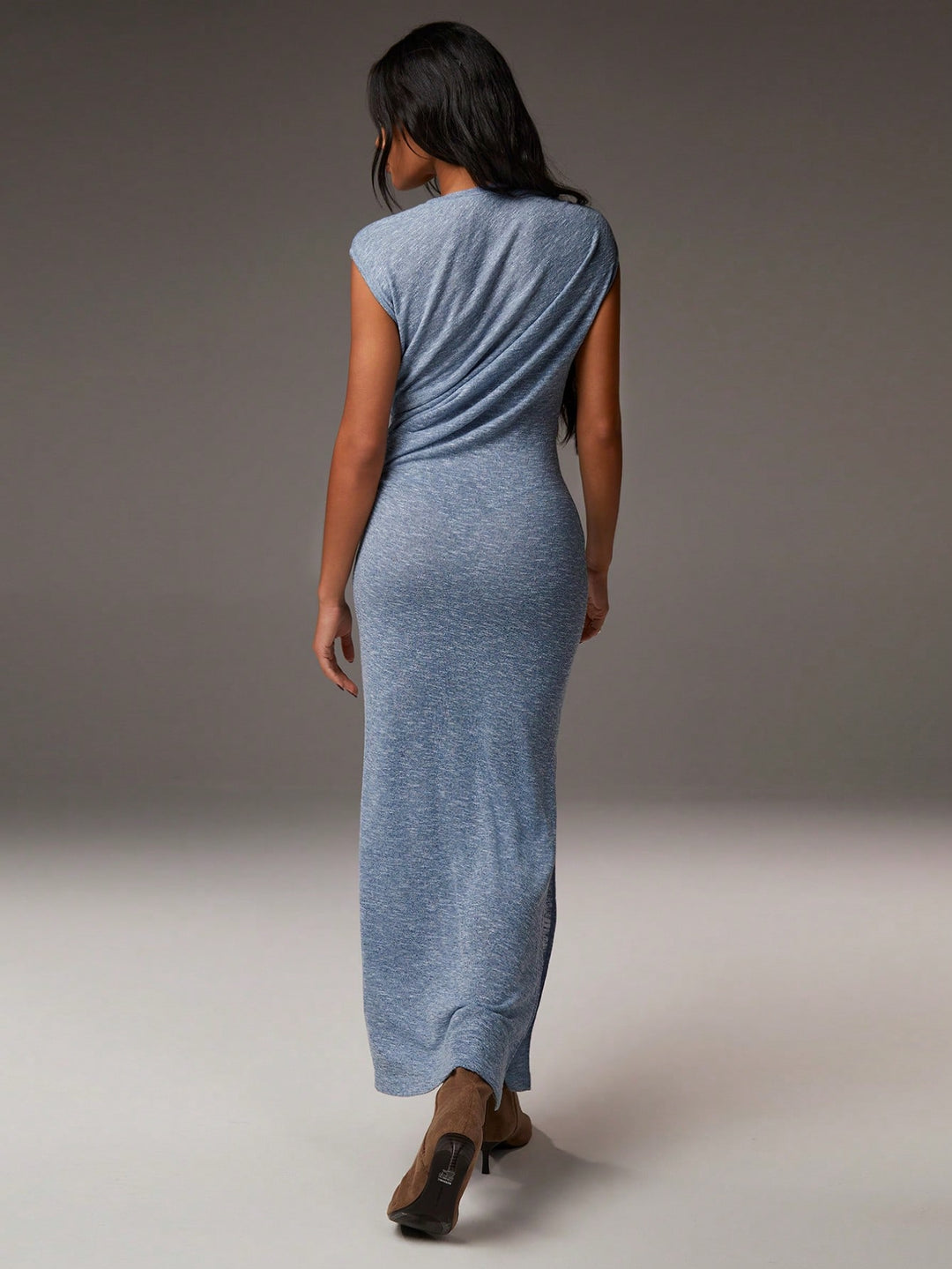 Rochie maxi SHEIN, albastru