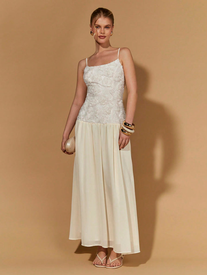 Rochie maxi SHEIN, portocaliu