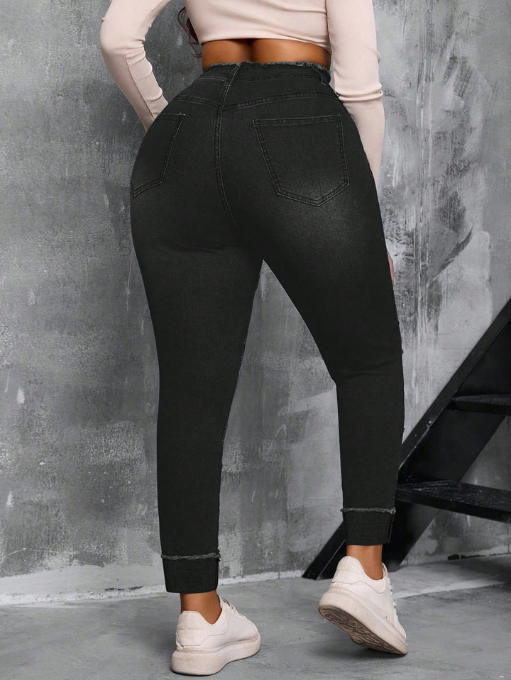 Jeans SHEIN, negru