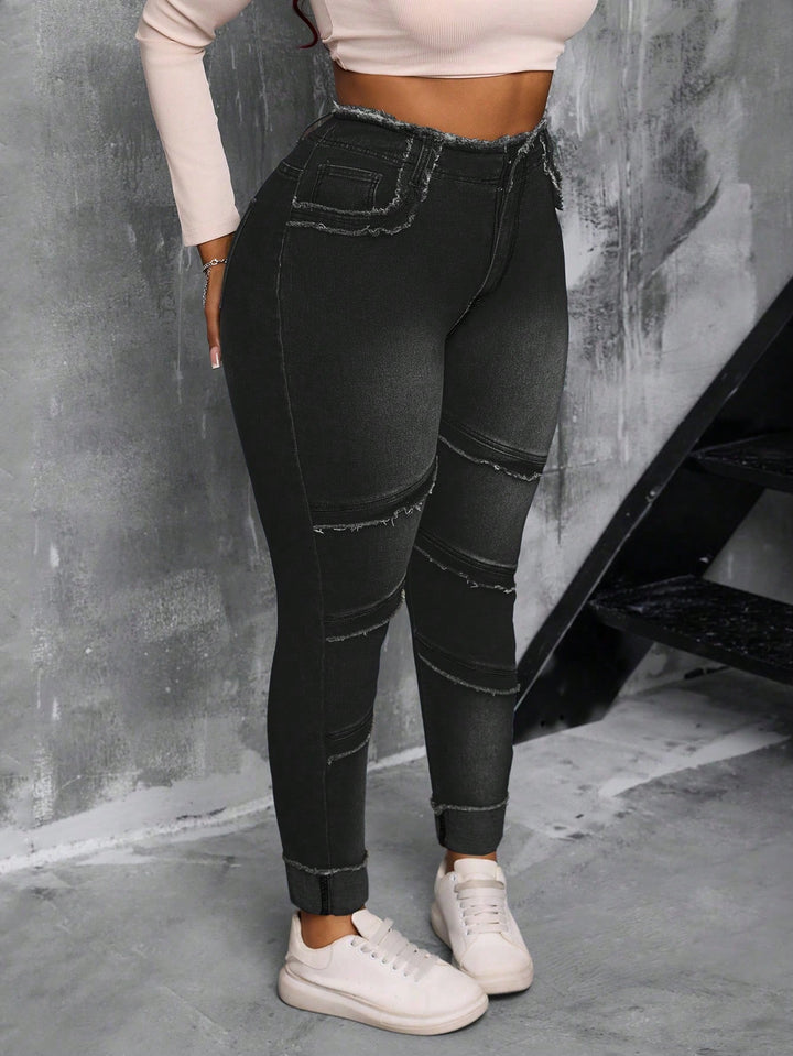 Jeans SHEIN, negru