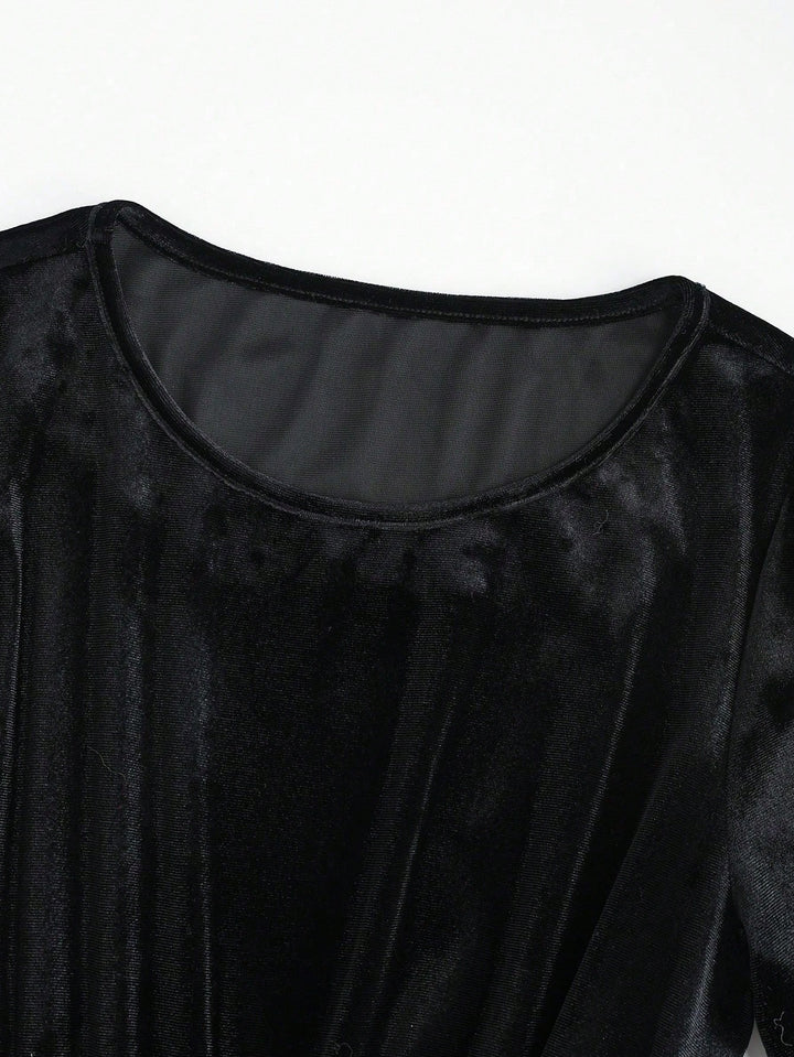Rochie midi SHEIN, negru