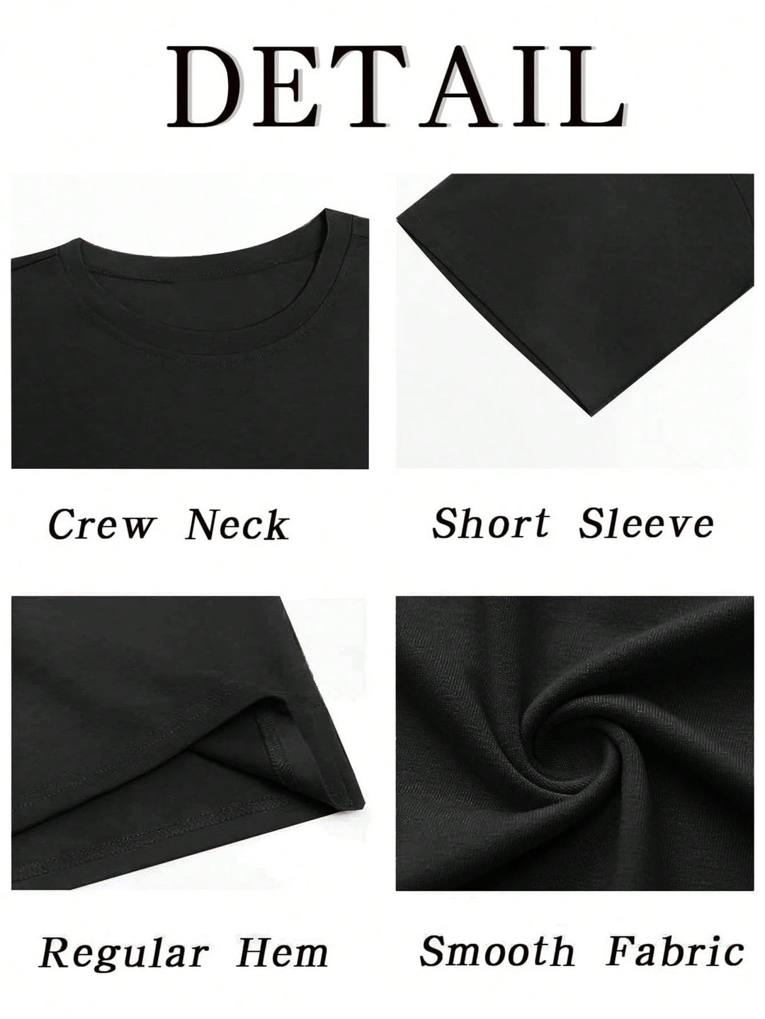 Tricou SHEIN, negru