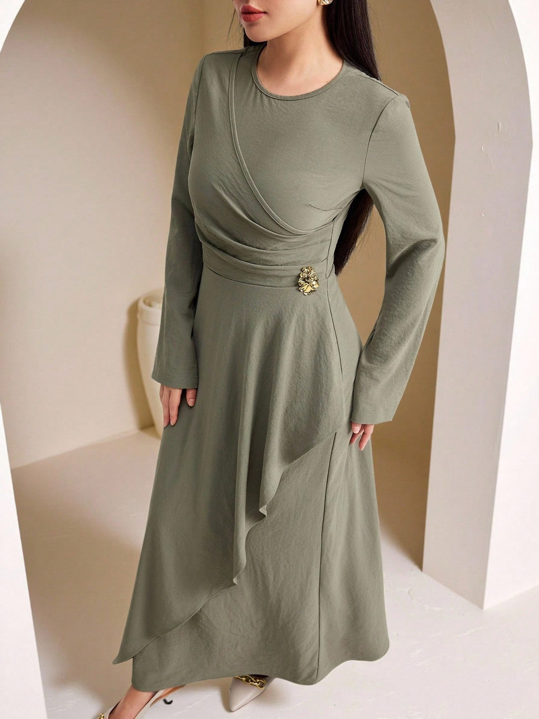 Rochie SHEIN, verde