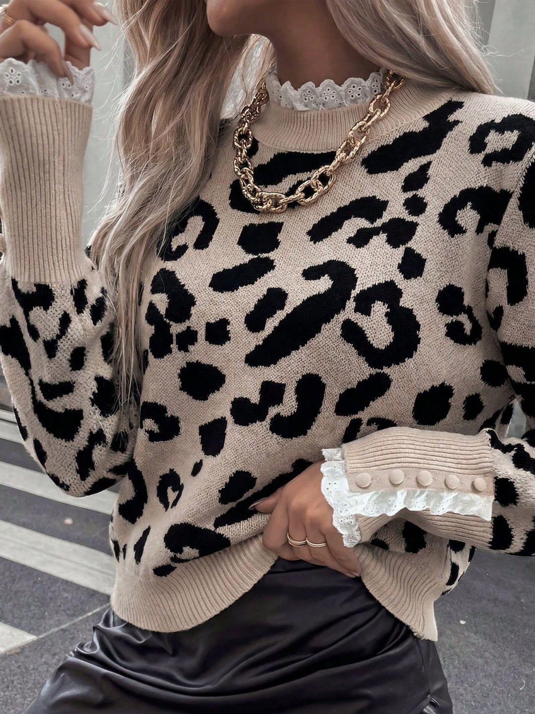 Pulover SHEIN, maro