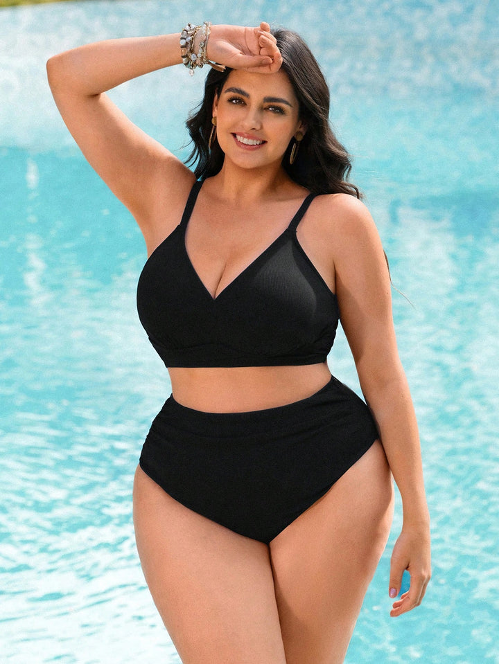 Set bikini de baie SHEIN, negru