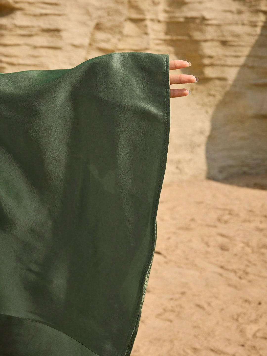 Rochie maxi SHEIN, verde