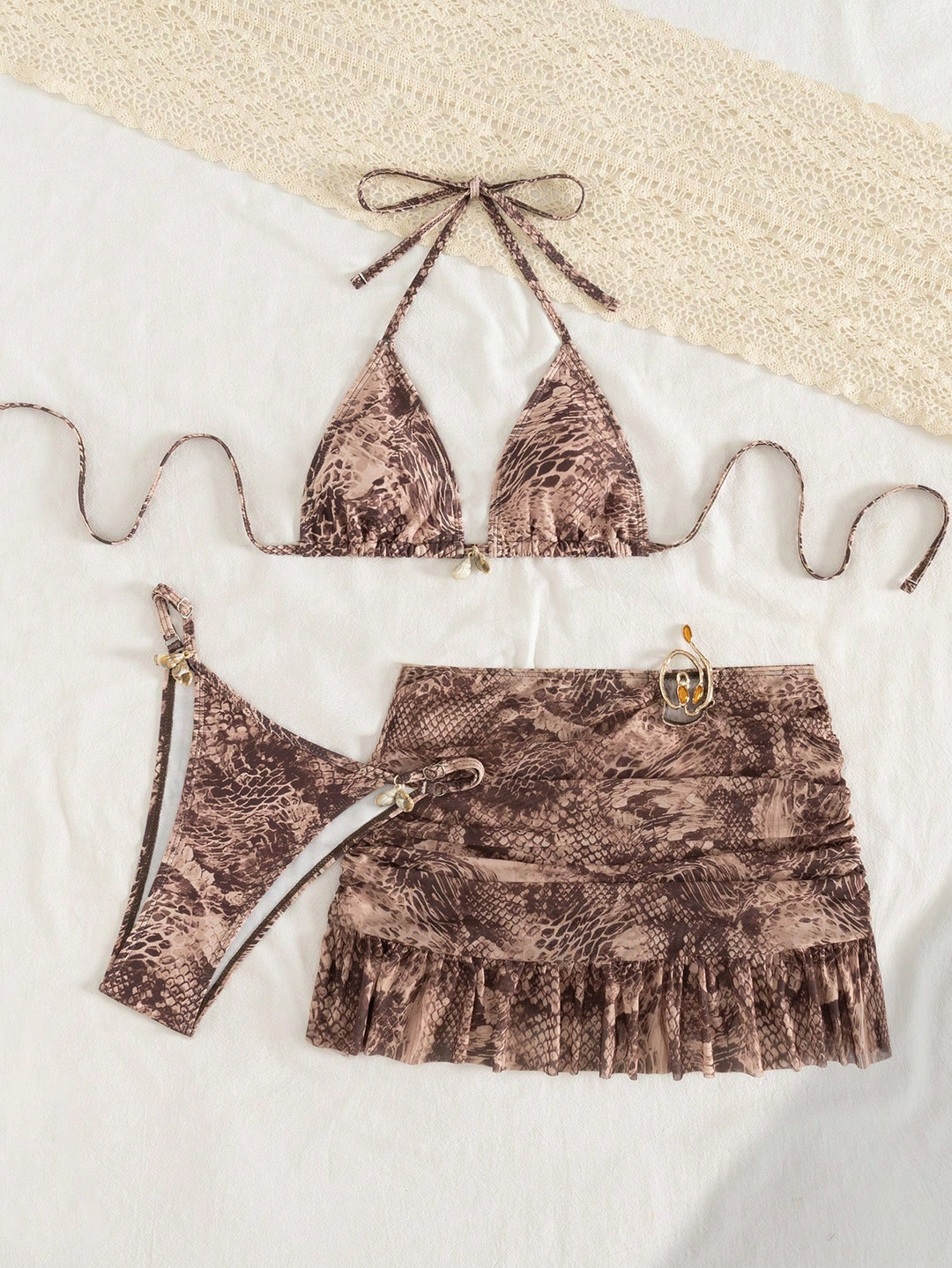 Set bikini SHEIN, mix culori