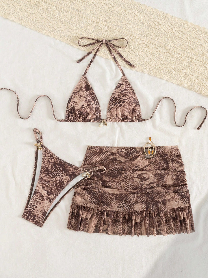 Set bikini SHEIN, mix culori