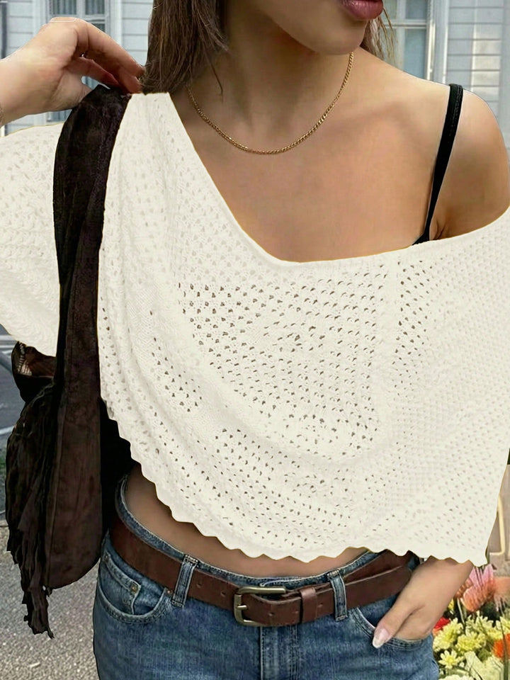 Pulover SHEIN, alb