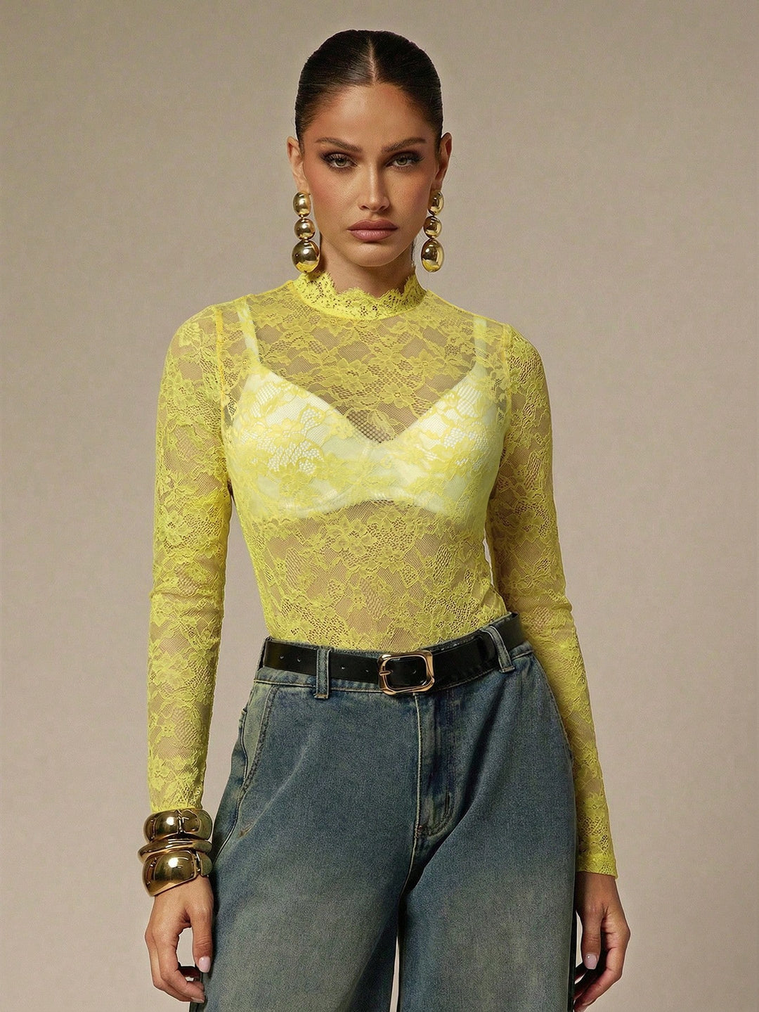 Body SHEIN, galben