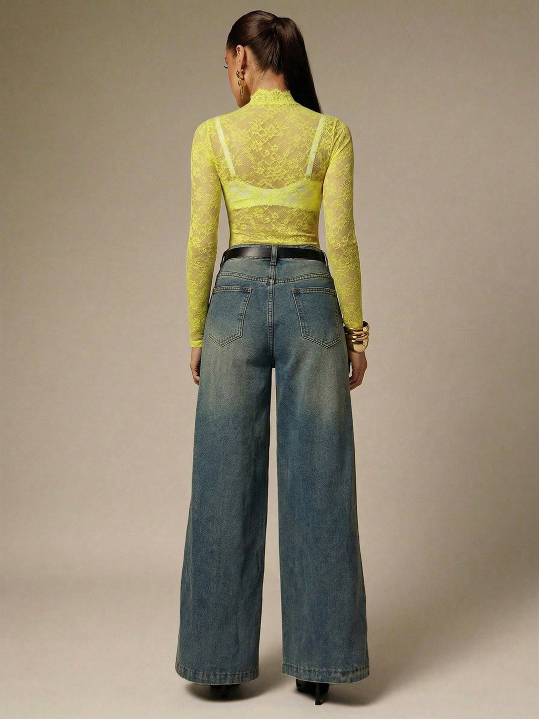 Body SHEIN, galben
