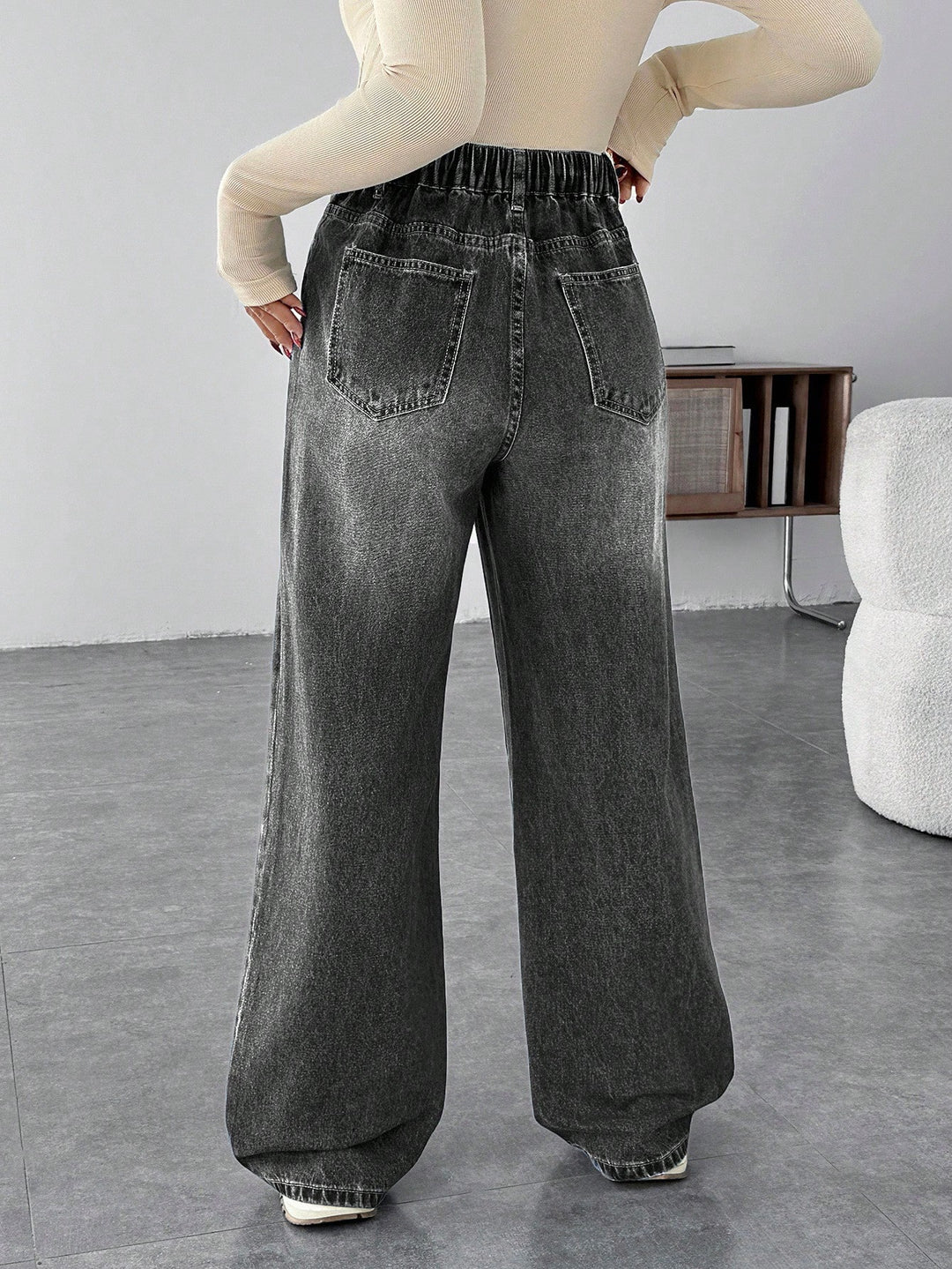 Jeans SHEIN, gri