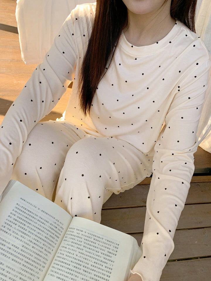Set pijamale SHEIN, alb